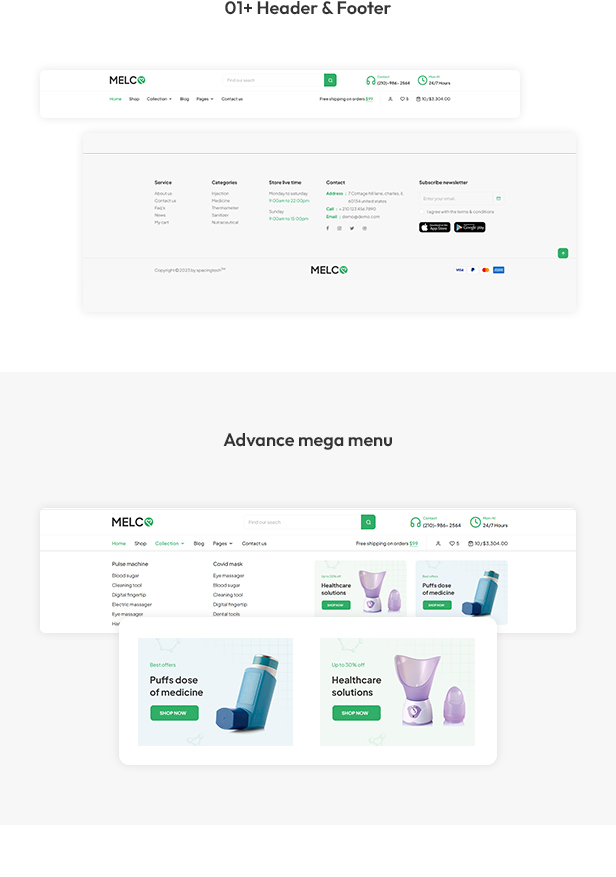 Malco - Medical & Health Store Shopify Theme - 2